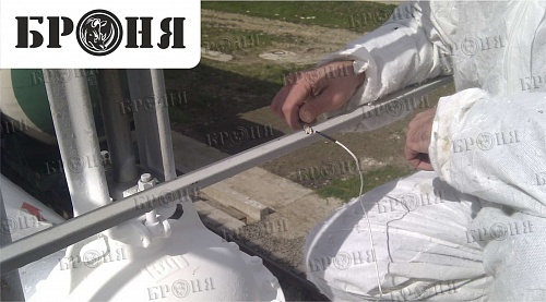 Нанесение Теплоизоляции Броня на стальные задвижки паропровода ЗАО «ТАМАНЬНЕФТЕГАЗ» в Краснодарском крае (фото)