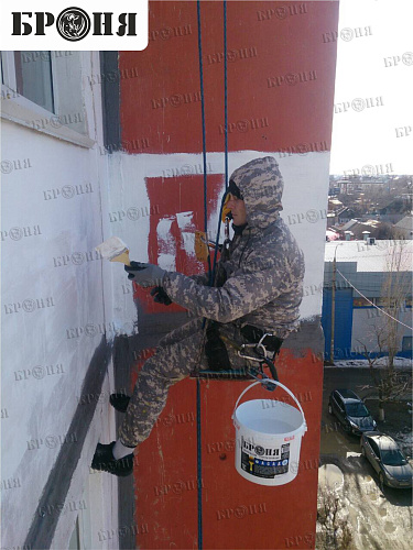 Утепление стен многоэтажного дома г. Волгоград (фото)