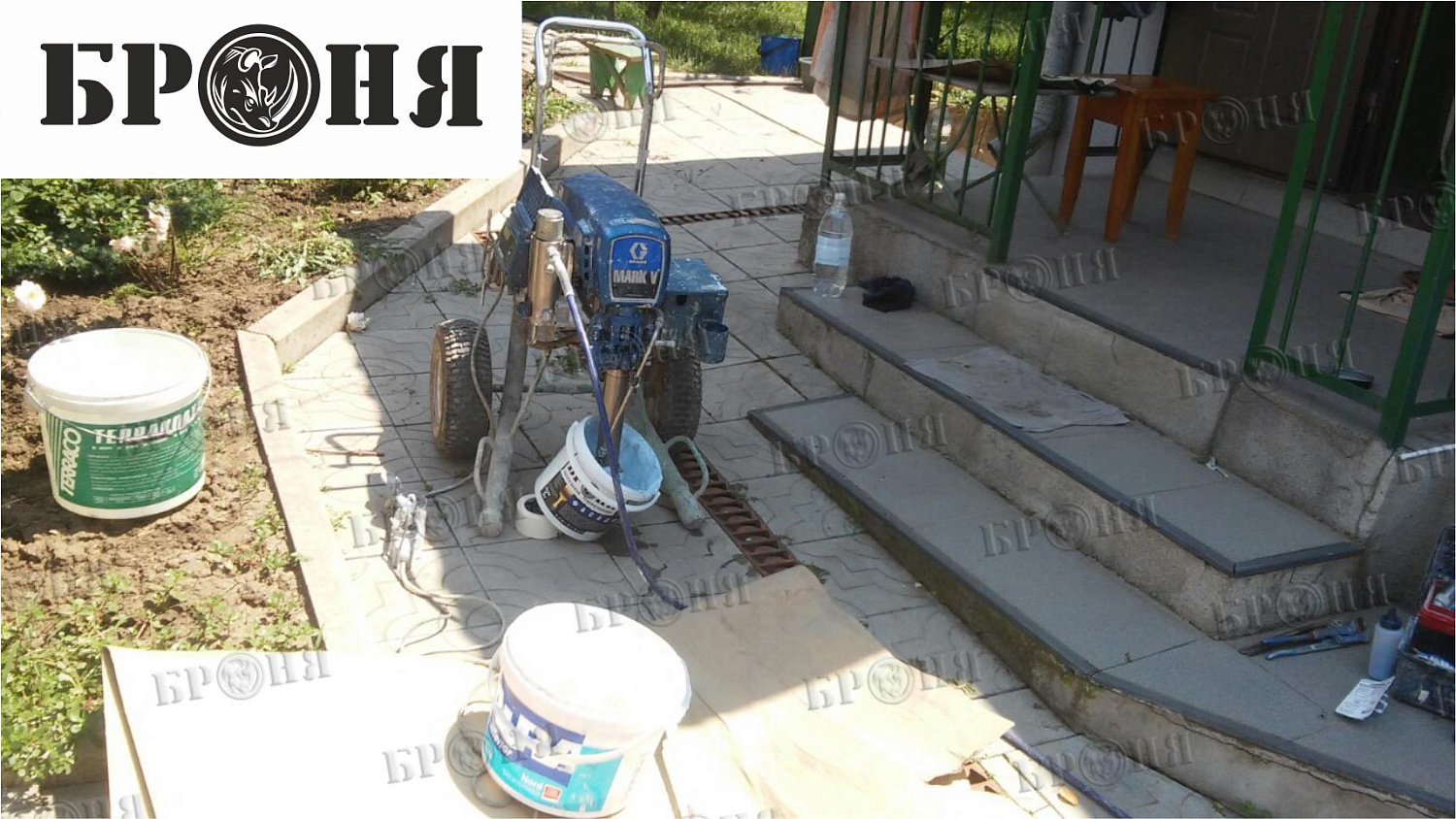 Фотоотчет об утеплении Теплоизоляцией Броня частного дома (х. Большой лог, Ростовская область)