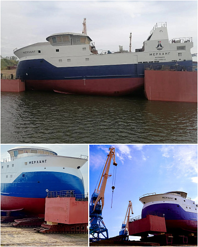 "Bronya" Thermal Insulation Protecting the National Fishing Fleet: Application of "Bronya Classic NF" on the Newest Trawler "Merlang" (photo)