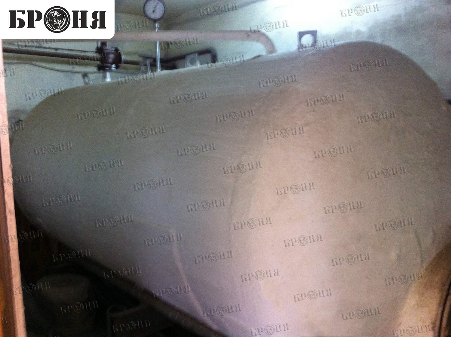 Волгоград, ОАО ВЗЖБИК, паропровод, бойлер, котельная