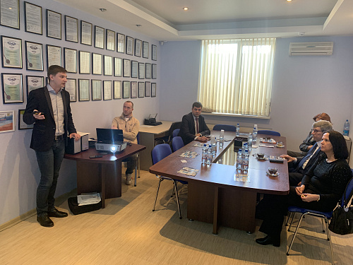 Презентация продукции ГК ВИРЦ Броня для сотрудников АО "ЭКСПОЦЕНТР".