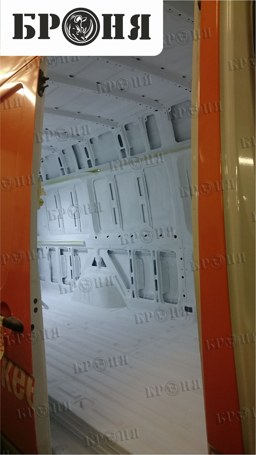 Эстония, теплоизоляция микроавтобуса