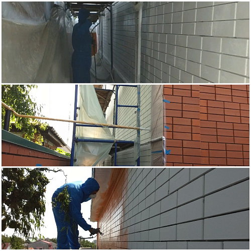 Броня Фасад при теплоизоляции фасада крупного коттеджа в городе Волгограде (фото и видео) 