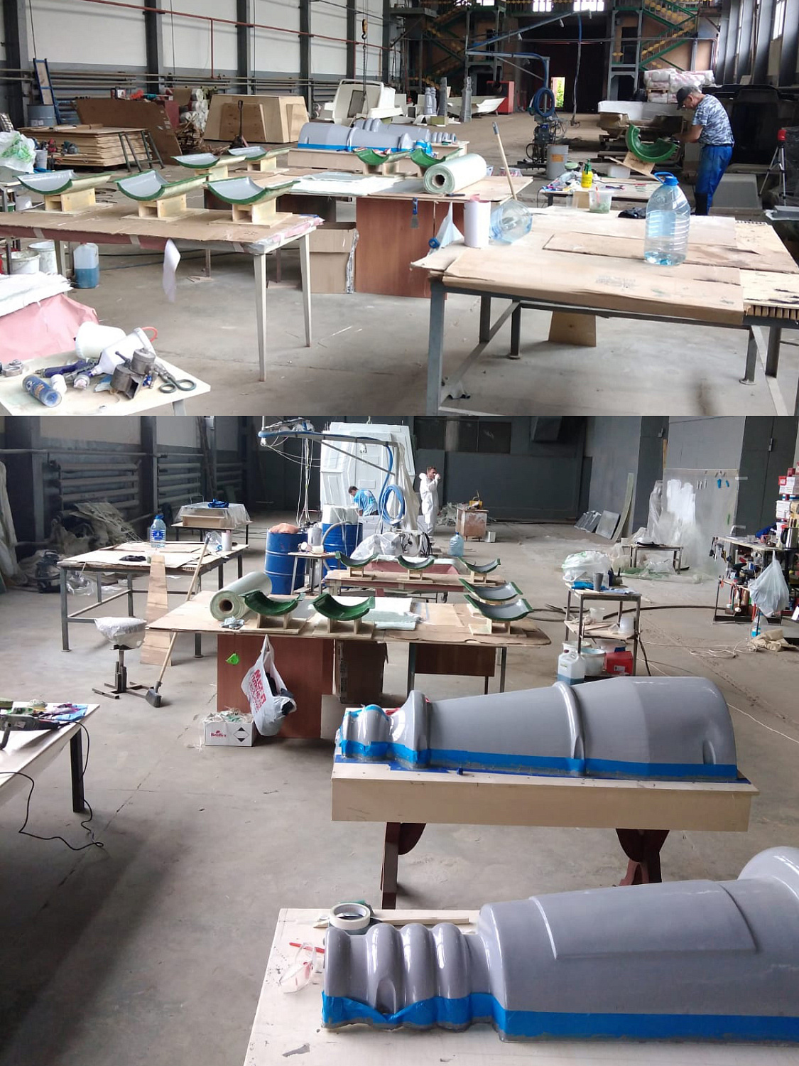 "Bronya AquaBlock Prism + Bronya Classic NF" in the Industrial Production Cycle of Composite Prefabricated Buildings (photos and video)