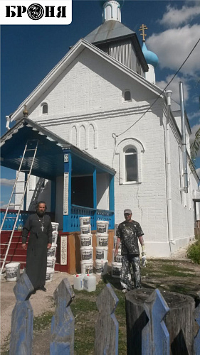 We are pleased to present you a very important and responsible object with the Bronya Facade - Church in honor of the Nativity of Christ (Ulyanovsk Region)
