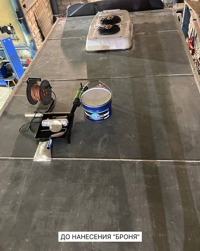 Protection for a Refrigerator Truck (Refrigerated Van) Roof using "Bronya Universal Elastic" Coating, Samara (Photos, Video)