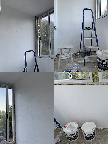 Утепление лоджии Броня Фасад + Броня Лайт г. Долгопрудный Московской области. (фото+видео)