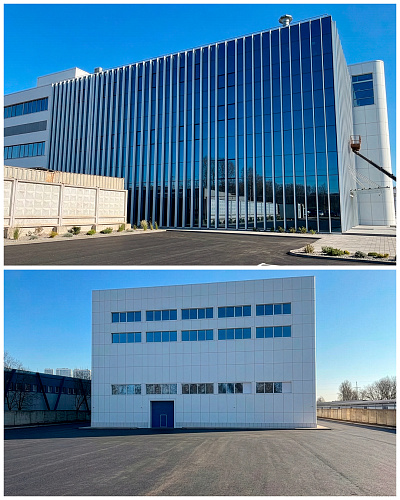 Bronya Aquablock Effect NF and Lite AirLess NF: A multifunctional and reliable solution for the walls of the GELPIK plant, Moscow (photo, video)