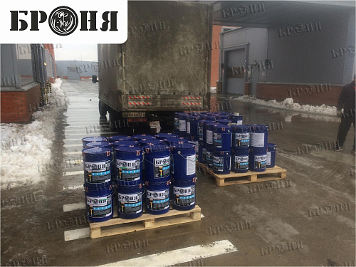 Броня Норд на складе утилизации отходов фабрики Tetra Pak, г. Лобня Московской области (фото и видео)