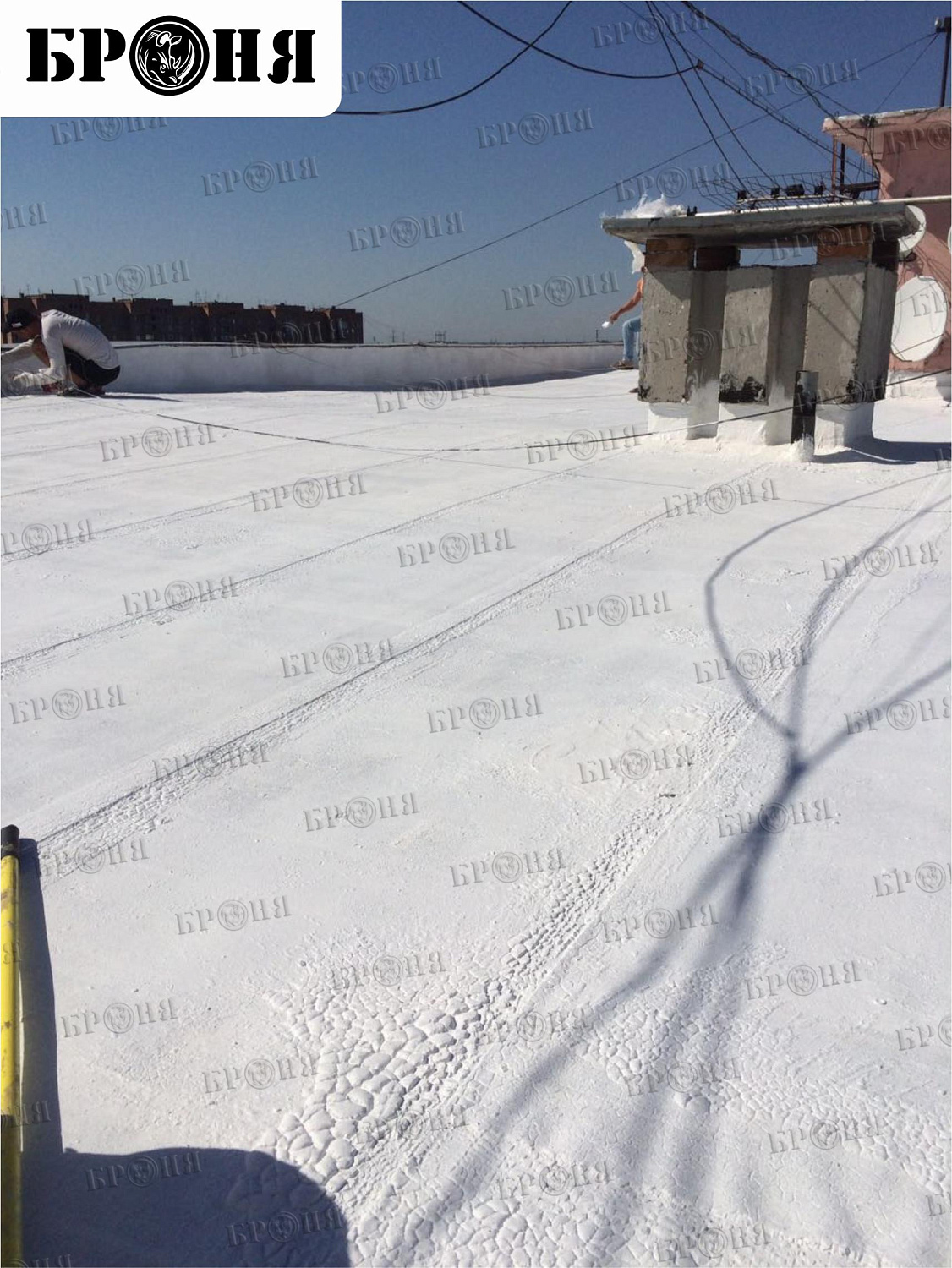 Ростов-на-Дону, броня АкваБлок ремонт кровли жилого дома