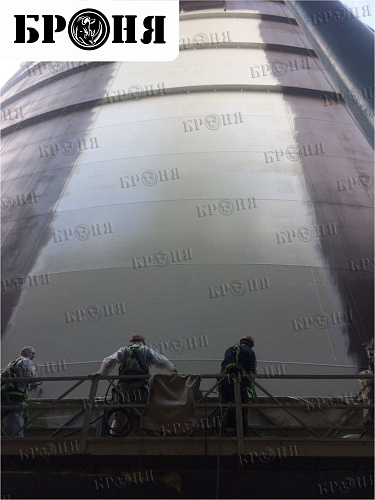 Важно! Теплоизоляция Броня на изотермических резервуарах АО ЕвроХим-Северо-Запад г. Кингисепп (фото и видео)