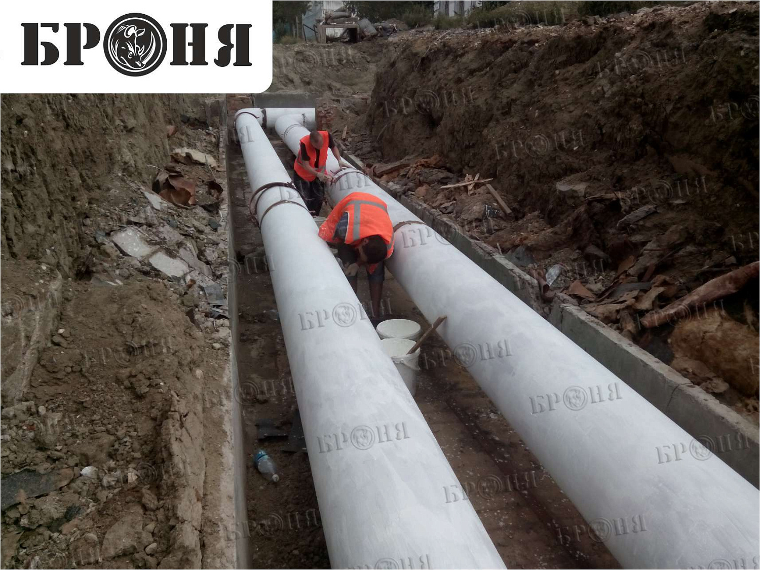 Волгоград, трубы отопления МУП ВКХ