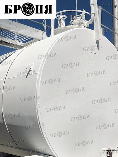 Важно! Теплоизоляция Броня на стальных резервуарах для хранения нефтепродуктов на объекте ООО "Газпром трансгаз Волгоград", г. Волгоград (фото + видео)