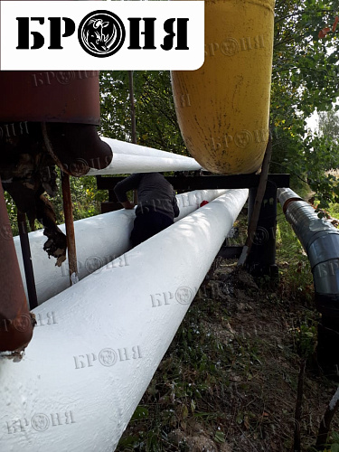 Very cool and important! Repair of thermal insulation of pipelines with a total length of 15 km, Heating Network, Moscow region (photo and video)