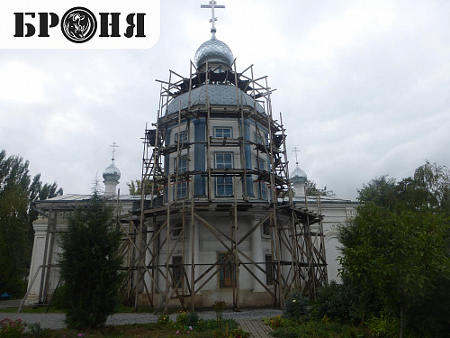 We are pleased to present you a very important and responsible object with the use of Bronya AquaBlock - the Temple of the Venerable Confessor Nikita of Midiki (Volgograd)