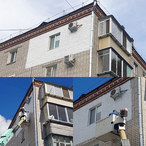 ﻿ Применение Броня Фасад для утепления квартиры в многоэтажном дома, в г. Благовещенск (фото и видео)