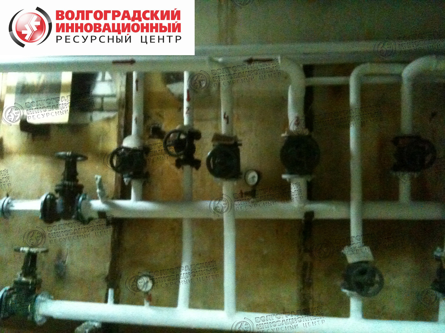 Volgograd, School No. 134, pipes