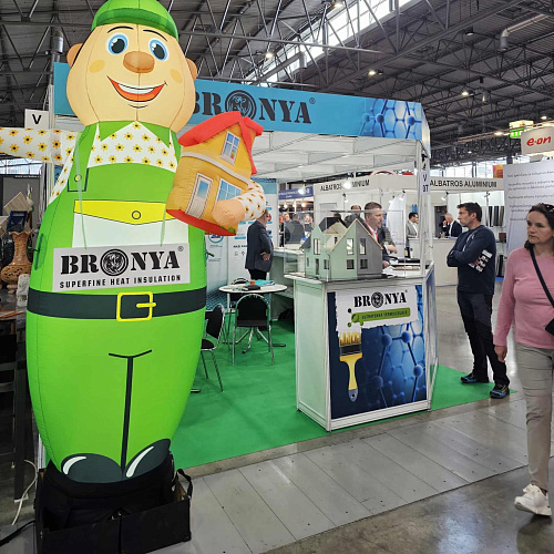Bronya at the largest international construction exhibition in Prague, Czech Republic (photos and videos)
