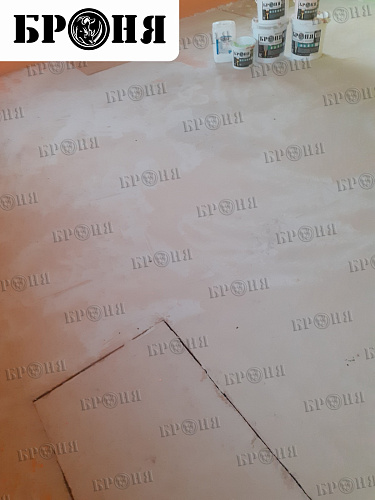 Thermal insulation Bronya on the walls and floor in a private house in Kaluga (photo)
