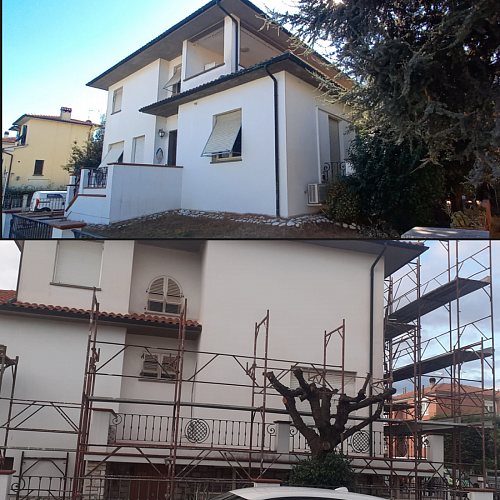 Restoration of cottages under the European federal program with the help of BRONYA Facade NF in Montenegro (photo)