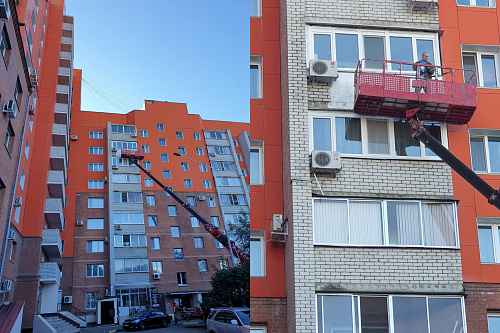 Броня Фасад, и Броня Грация в полном цикле утепления наружной и внутренней стены балкона г.Благовещенск (фото+видео)