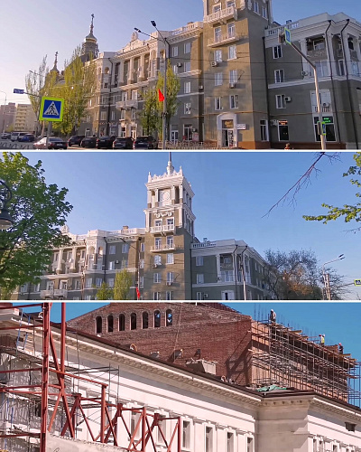 «Мариуполь готов к 9 мая» - Видео из сети с множеством зданий города покрытые «Броня Фасад НГ» (Видео)