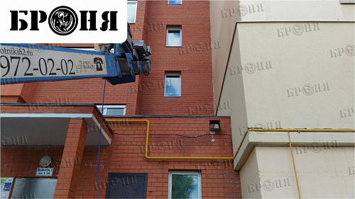 Утепление фасада многоэтажного дома Теплоизоляцией Броня в г. Рязань (фото+видео)