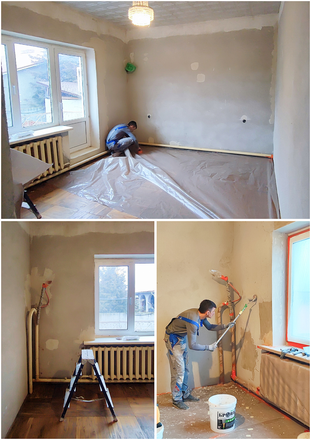 Premium finishing and thermal-acoustic insulation in a single bucket: Work by our dealer-decorator from Volgograd using Bronya Light. (photos, video)