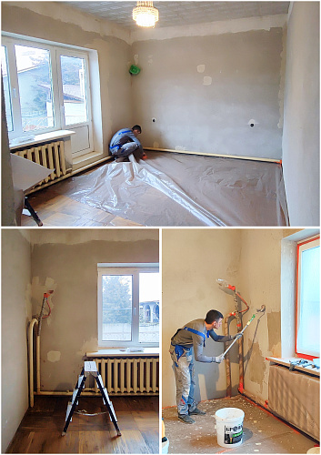 Premium finishing and thermal-acoustic insulation in a single bucket: Work by our dealer-decorator from Volgograd using Bronya Light. (photos, video)