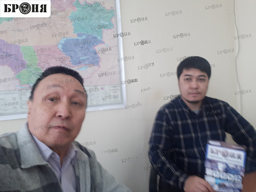 Bronya in the showroom, in the city of Nursultan