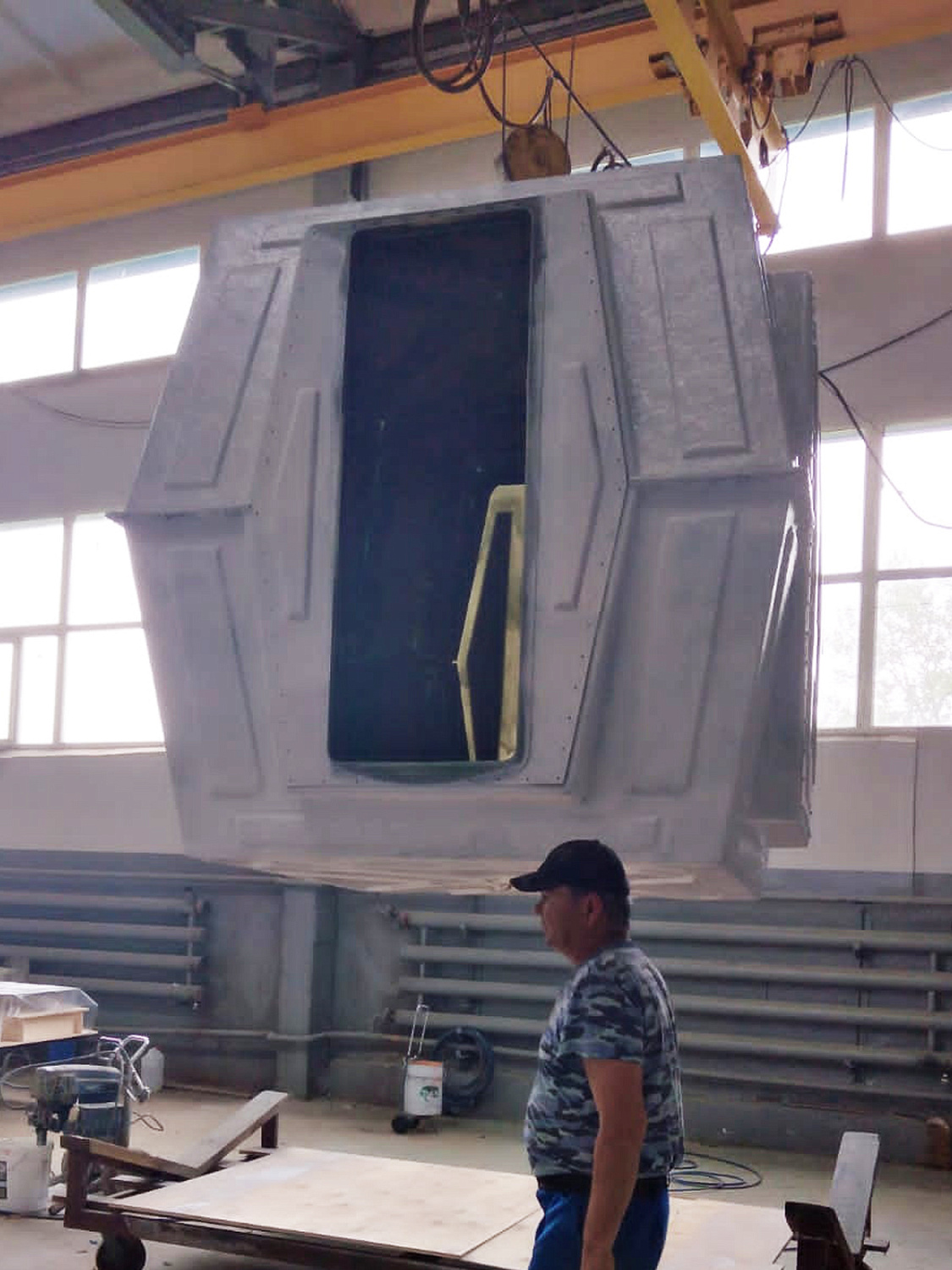 "Bronya AquaBlock Prism + Bronya Classic NF" in the Industrial Production Cycle of Composite Prefabricated Buildings (photos and video)