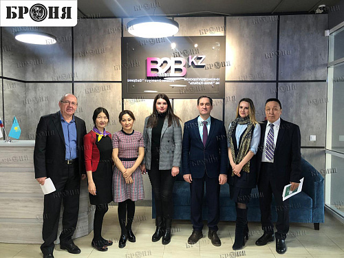 Bronya in the showroom, in the city of Nursultan