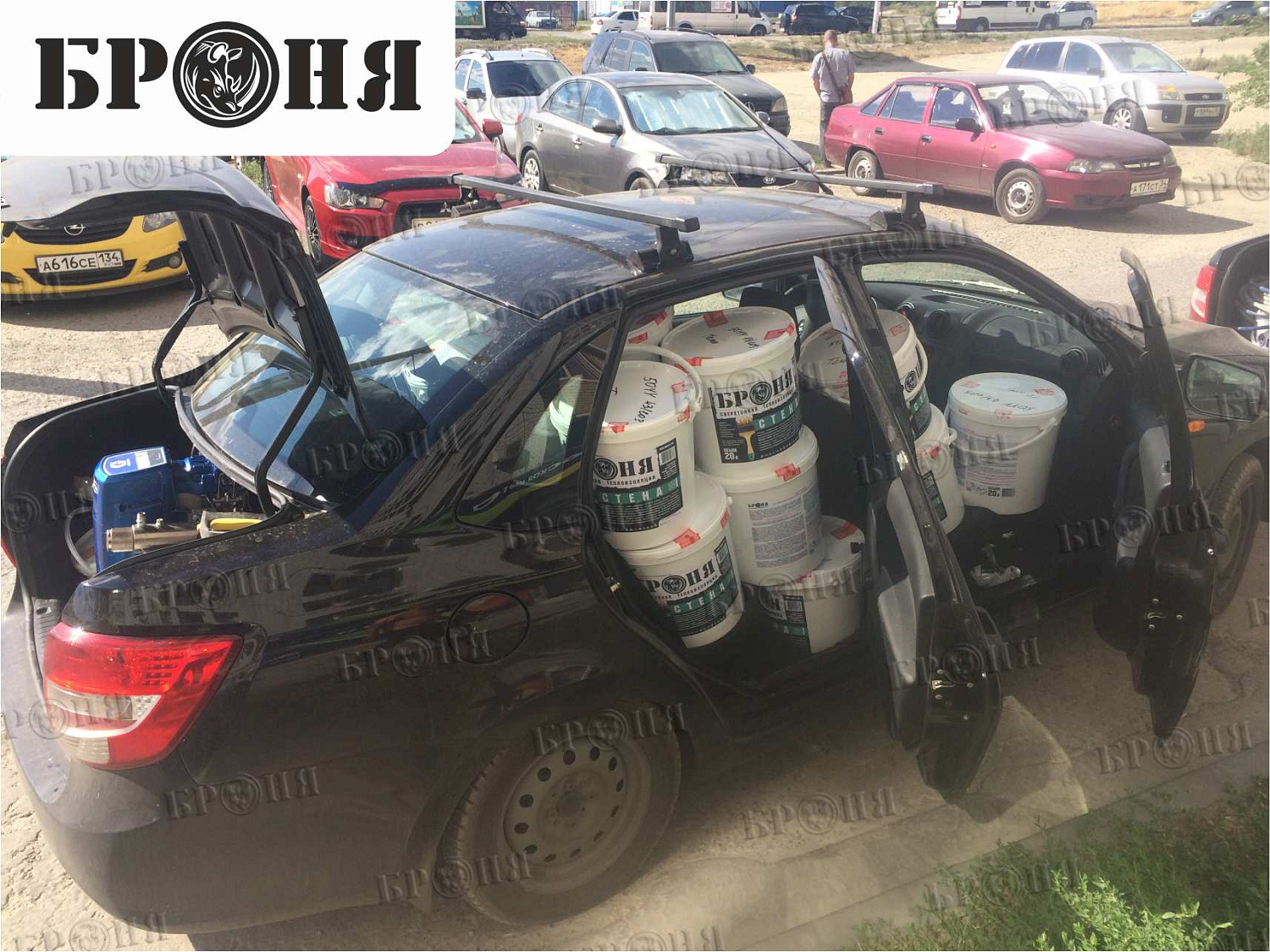 Thermal insulation Bronya on an architecture monument - Bonotel hotel in Astrakhan