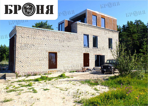 Photo Report on the Insulation of a Building with Bronya Thermal Insulation (Estonia)