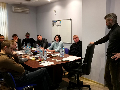 Another training was held for representatives of WIRC Bronya group (photo).