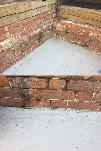 Bronya Light for insulating the roof of the refectory of the church of Dmitry Solunsky. from. Loznoe, Dubovsky district, Volgograd region (photo)