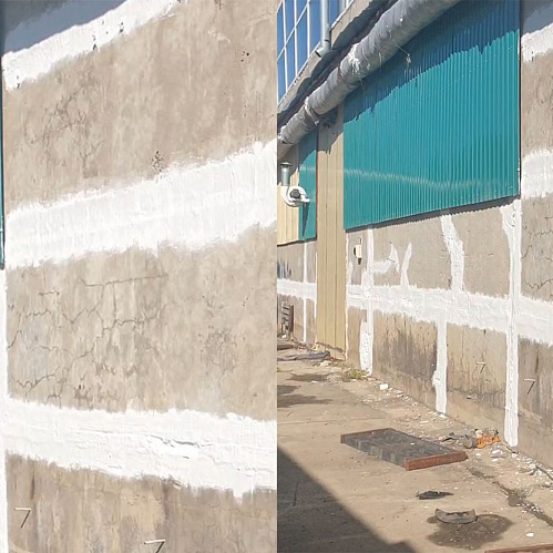 The use of thermal insulation and primer Bronya Facade for insulation of interpanel seams. (Photo)