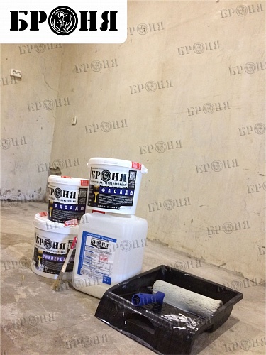 Thermal insulation "Bronya" for insulation of garage walls in a private house in Togliatti (photo and video)