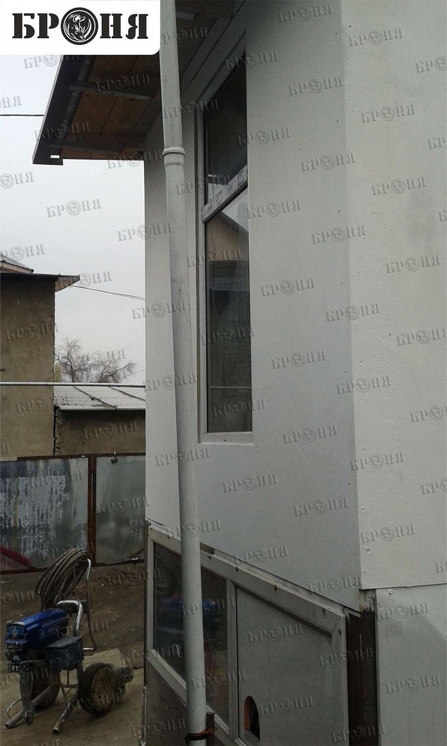Алматы, утепление фасада частного дома