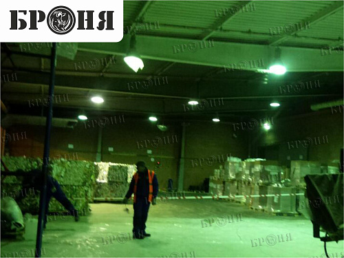 Броня Норд на складе утилизации отходов фабрики Tetra Pak, г. Лобня Московской области (фото и видео)