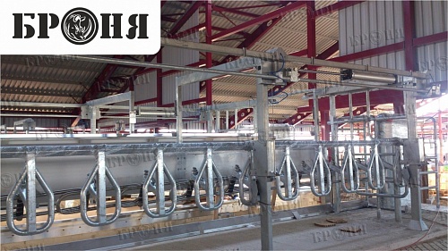 Теплоизоляция Броня применение на металлических крышах доильного цеха (Республика Крым)