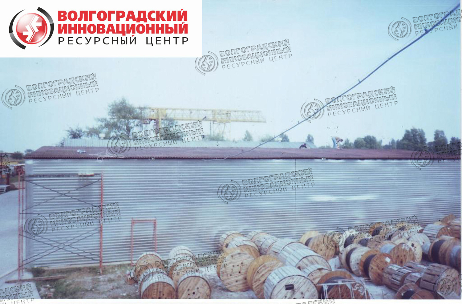 Волгодонск. кровля склада
