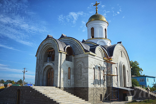 Теплоизоляция Броня на приходе храма в честь Св. вмц. Ирины (Ульяновская область)