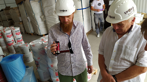 Внеочередное экспресс обучение представительства Броня из Польши.