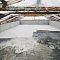 Нанесение Броня Лайт Норд и Броня Акваблок на кровлю здания в зимних условиях, Московская область, г. Зеленоград