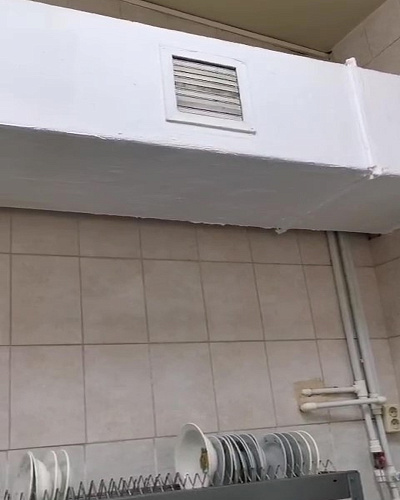 Thermal Insulation of Food Block Ventilation with "Bronya Classic NF", Blagoveshchensk (photos, video)