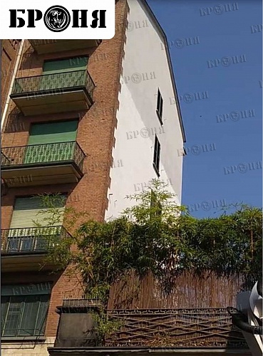 Очень круто! Комплексное применение Теплоизоляции Броня на жилом здании в центре г. Турин, Италия (фото)