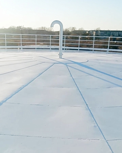 Защита от коррозии и теплоизоляция резервуара РВС-3000 с «Броня Антикор НГ» и «Броня Классик НГ» в Белогорске (фото, видео)