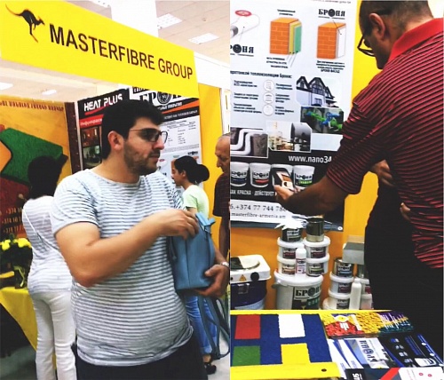Thermal insulation Bronya at the international specialized exhibition "Story Expo 2018" Yerevan, Armenia (photo + video)